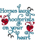 Horse Hoof Prints